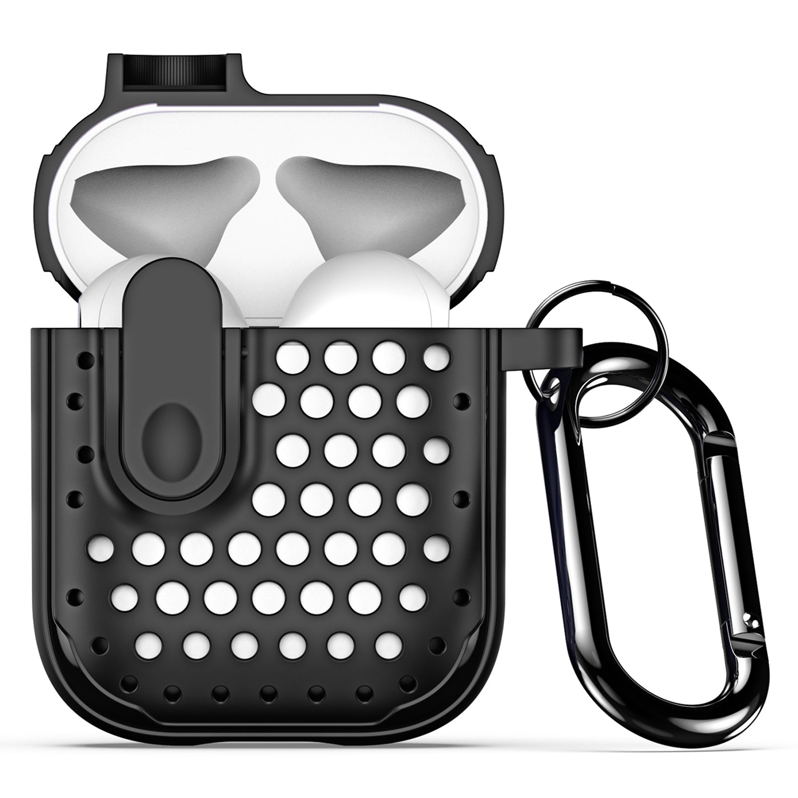 DUX DUCIS PECM Series for Apple AirPods with Charging Case (2016) / (2019) / AirPods with Wireless Charging Case (2019) Earbud Cover DUX DUCIS PECM Series for Apple AirPods with Charging Case (2016) / (2019) / AirPods with Wireless Charging Case (2019) Earbud Cover